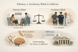The Legal Framework Behind Voluntary vs. Involuntary Rehab in California