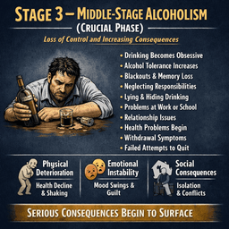 3rd Stage of Alcoholism