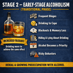 2nd Stage of Alcoholism