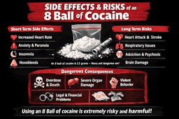 What Are the Side Effects and Risks of an 8 Ball of Cocaine