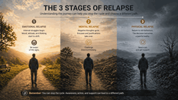 The 3 Stages of Relapse