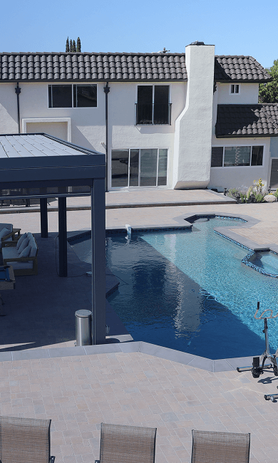 Luxury rehab pool featured in facility tour